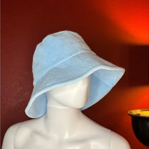 Lack of Color- Wave Bucket Hat in color Pastel Aqua Blue. Size S/M